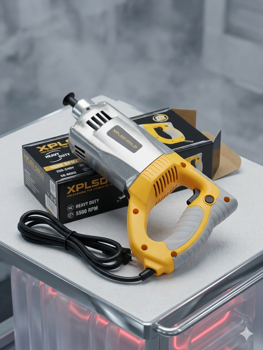 Professional Heavy-Duty Handy Concrete Vibrator With compatible Needle | 2600W - 3600W Copper Motor