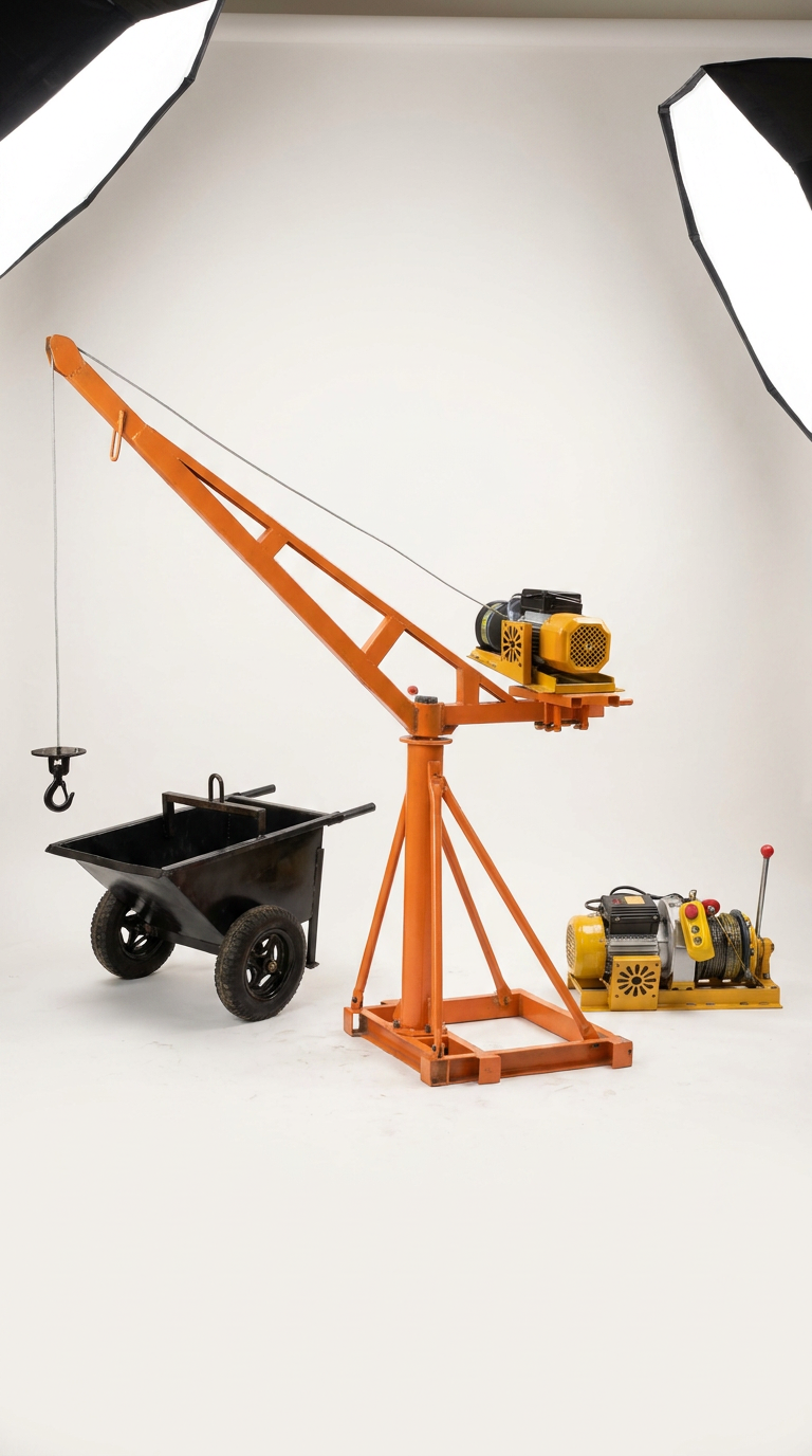 500kg Monkey Hoist Machine (70m Height)
